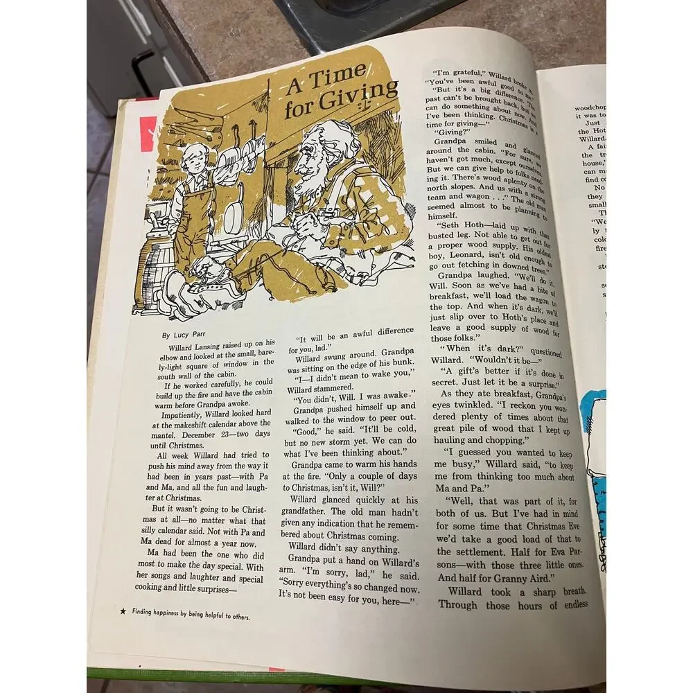 Highlights‎ Magazine Book Bound Issues Christmas 1974 & Valentine 1977 Lot